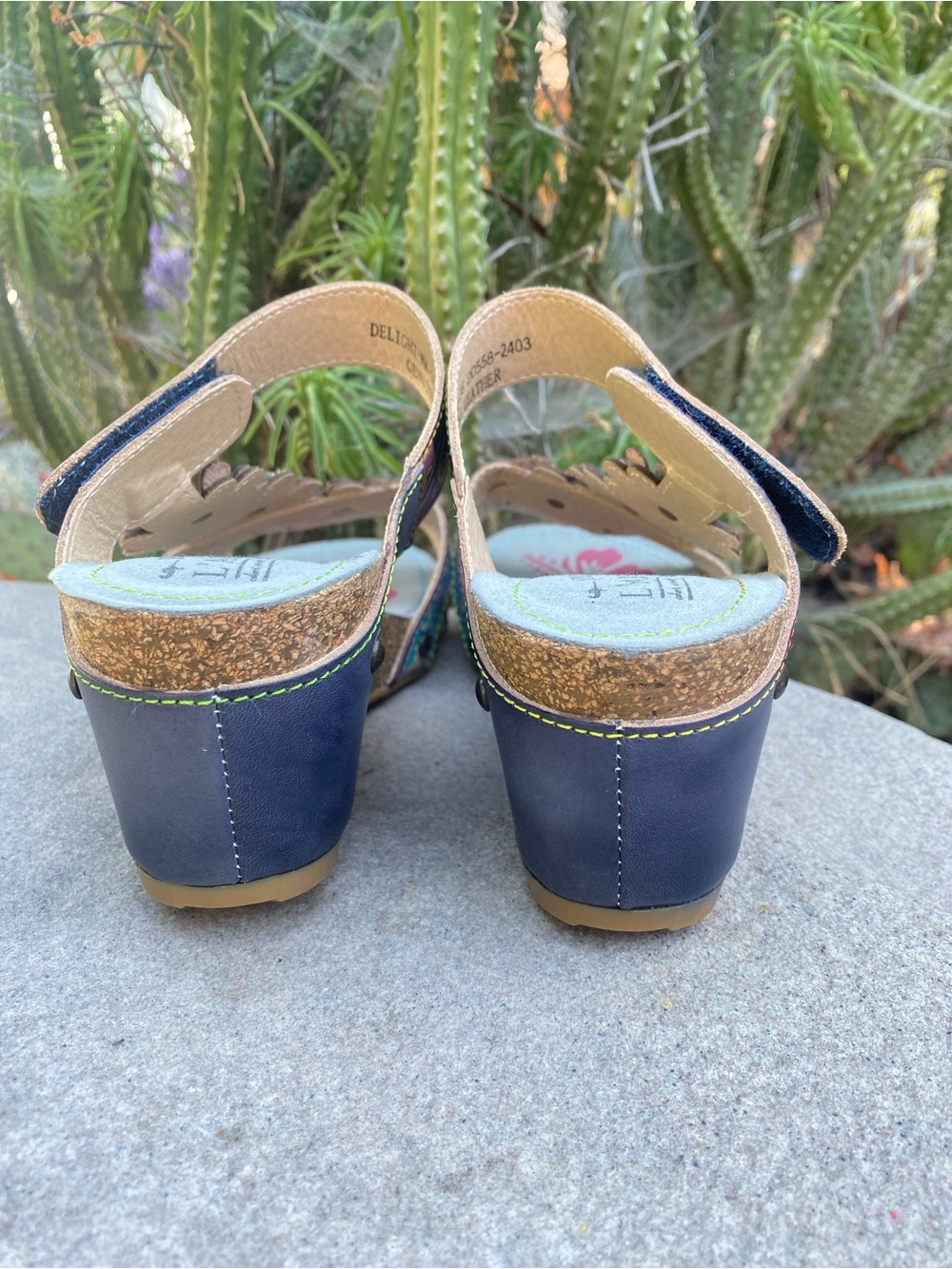 L'artiste Spring Step Floral Embellished Sandals - Picture 10 of 16